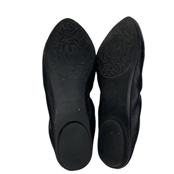 Taryn Rose Black Leather Flats(Size 8B) - Picture 8 of 9